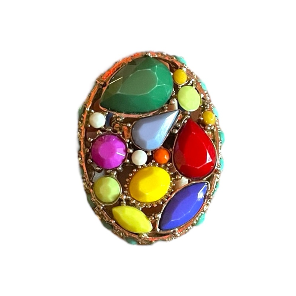 • Rainbow Statement Ring!•